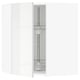 SEKTION Armoire murale angle +rgt pivotant, blanc/Ringhult blanc, 26x15x30 "