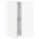 SEKTION Armoire murale angle +rgt pivotant, blanc/Veddinge blanc, 26x15x40 "