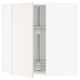 SEKTION Armoire murale angle +rgt pivotant, blanc/Veddinge blanc, 26x15x30 "