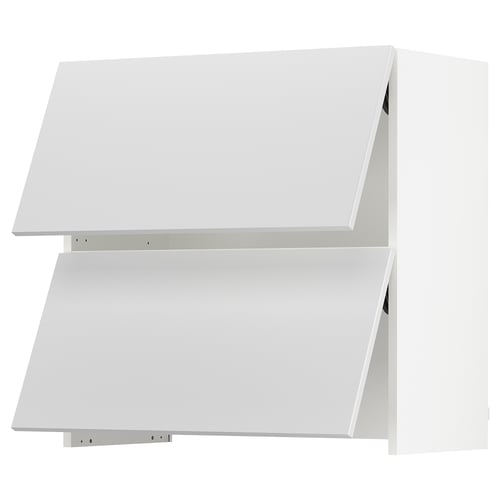 SEKTION Armoire murale av hotte intégrée, blanc/Ringhult blanc, 30x15x30 "