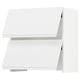 SEKTION Armoire murale av hotte intégrée, blanc/Voxtorp blanc mat, 30x15x30 "