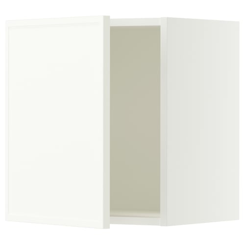 SEKTION Armoire murale, blanc/Aspudden blanc mat, 18x15x20 "
