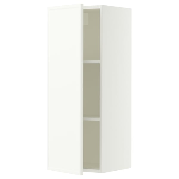 SEKTION Armoire murale, blanc/Aspudden blanc mat, 15x15x40 "