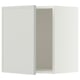 SEKTION Armoire murale, blanc/Aspudden gris clair, 18x15x20 "