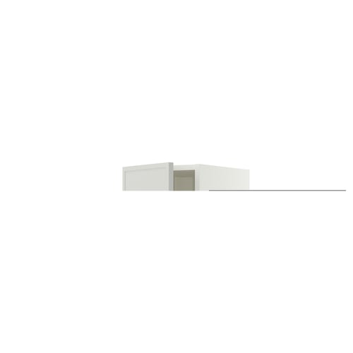 SEKTION Armoire murale, blanc/Aspudden gris clair, 12x15x40 "