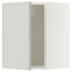 SEKTION Armoire murale, blanc/Aspudden gris clair, 15x15x20 "