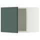 SEKTION Armoire murale, blanc/Aspudden gris-vert foncé, 18x15x15 "