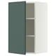 SEKTION Armoire murale, blanc/Aspudden gris-vert foncé, 18x15x30 "