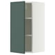 SEKTION Armoire murale, blanc/Aspudden gris-vert foncé, 15x15x30 "