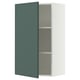 SEKTION Armoire murale, blanc/Aspudden gris-vert foncé, 24x15x40 "