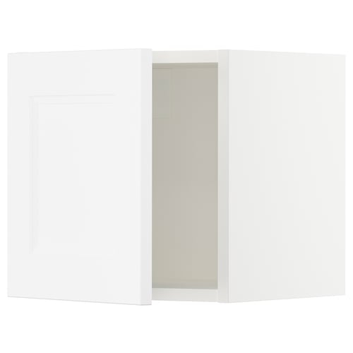 SEKTION Armoire murale, blanc/Axstad blanc mat, 15x15x15 "
