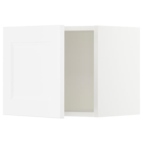 SEKTION Armoire murale, blanc/Axstad blanc mat, 18x15x15 "