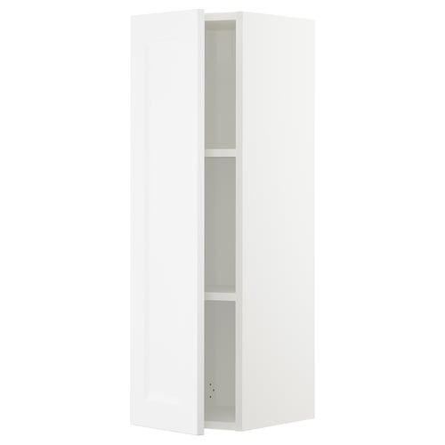 SEKTION Armoire murale, blanc/Axstad blanc mat, 12x15x40 "
