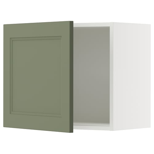 SEKTION Armoire murale, blanc/Axstad gris-vert, 24x15x20 "