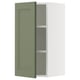 SEKTION Armoire murale, blanc/Axstad gris-vert, 15x15x30 "