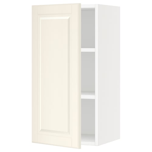 SEKTION Armoire murale, blanc/Bodbyn blanc cassé, 15x15x30 "