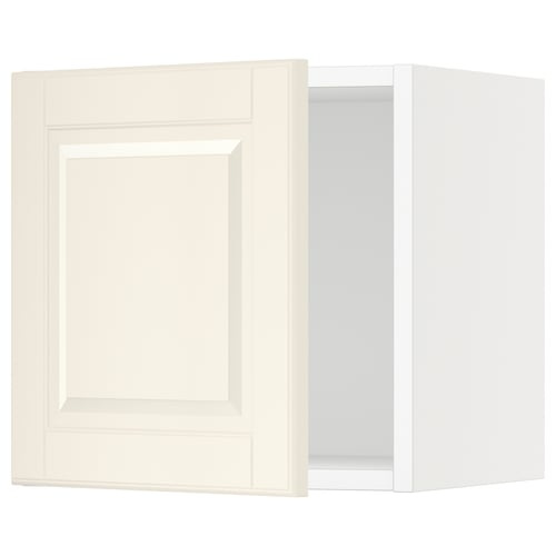 SEKTION Armoire murale, blanc/Bodbyn blanc cassé, 15x15x15 "