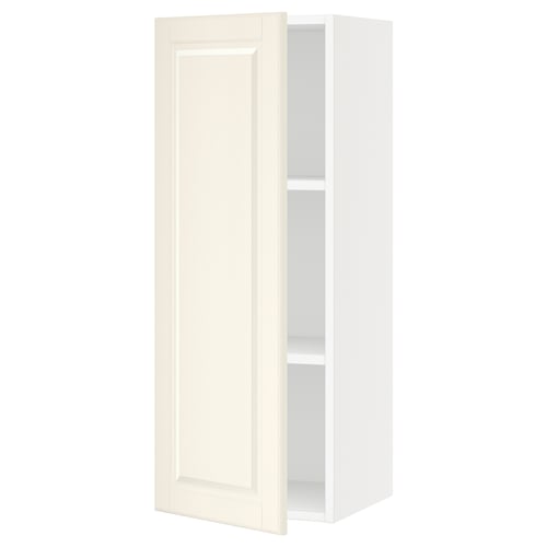 SEKTION Armoire murale, blanc/Bodbyn blanc cassé, 15x15x40 "