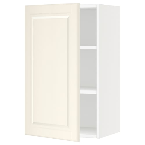 SEKTION Armoire murale, blanc/Bodbyn blanc cassé, 18x15x30 "