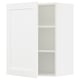SEKTION Armoire murale, blanc Enköping/blanc effet bois, 24x15x30 "
