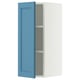SEKTION Armoire murale, blanc/Lerhyttan bleu, 12x15x30 "