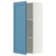 SEKTION Armoire murale, blanc/Lerhyttan bleu, 18x15x40 "