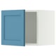 SEKTION Armoire murale, blanc/Lerhyttan bleu, 18x15x15 "