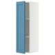 SEKTION Armoire murale, blanc/Lerhyttan bleu, 12x15x40 "