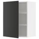 SEKTION Armoire murale, blanc/Nickebo anthracite mat, 24x15x30 "