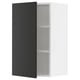 SEKTION Armoire murale, blanc/Nickebo anthracite mat, 18x15x30 "