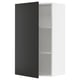 SEKTION Armoire murale, blanc/Nickebo anthracite mat, 24x15x40 "