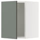 SEKTION Armoire murale, blanc/Nickebo gris -vert mat, 15x15x20 "