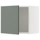 SEKTION Armoire murale, blanc/Nickebo gris -vert mat, 24x15x20 "