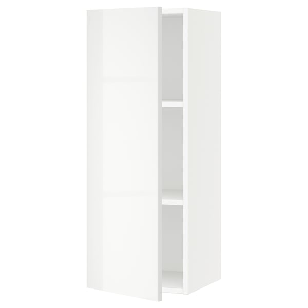 SEKTION Armoire murale, blanc/Ringhult blanc, 15x15x40 "