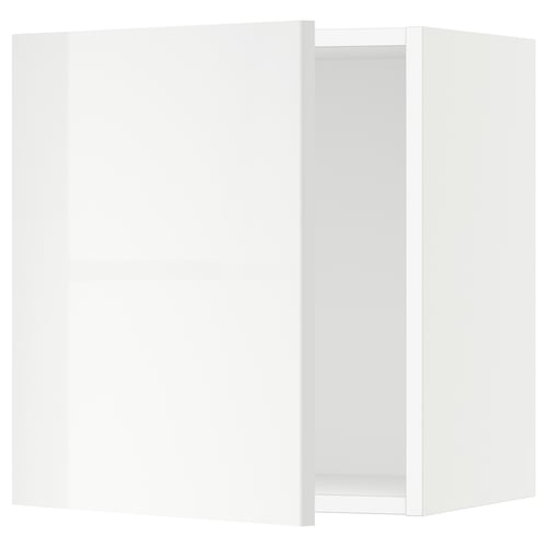 SEKTION Armoire murale, blanc/Ringhult blanc, 18x15x20 "