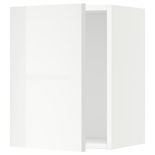 SEKTION Armoire murale, blanc/Ringhult blanc, 15x15x20 "