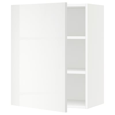 SEKTION Armoire murale, blanc/Ringhult blanc, 24x15x30 "