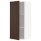 SEKTION Armoire murale, blanc/Sinarp brun, 18x15x40 "