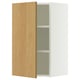 SEKTION Armoire murale, blanc/Sinarp chêne plaqué, 18x15x30 "