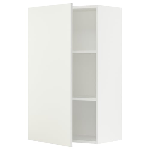 SEKTION Armoire murale, blanc/Vallstena blanc, 24x15x40 "