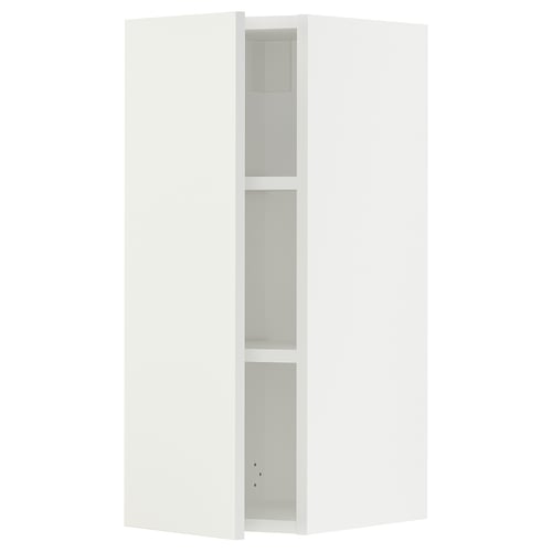 SEKTION Armoire murale, blanc/Vallstena blanc, 12x15x30 "
