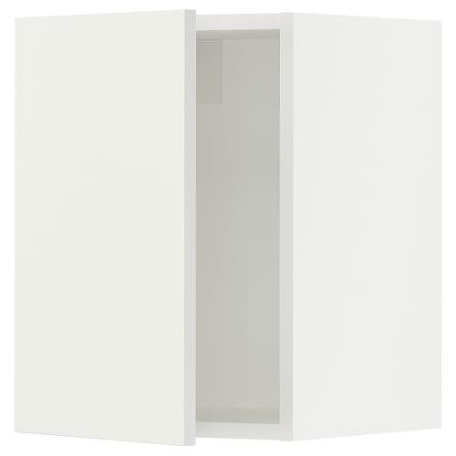 SEKTION Armoire murale, blanc/Vallstena blanc, 15x15x20 "