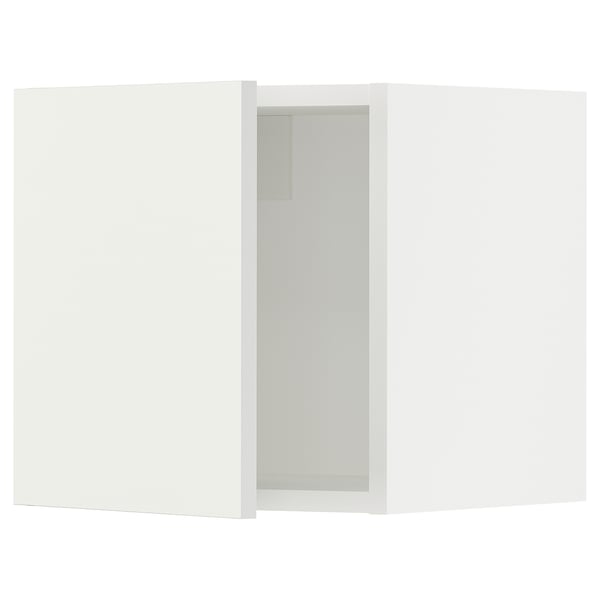 SEKTION Armoire murale, blanc/Vallstena blanc, 15x15x15 "