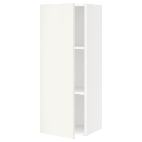 SEKTION Armoire murale, blanc/Veddinge blanc, 15x15x40 "