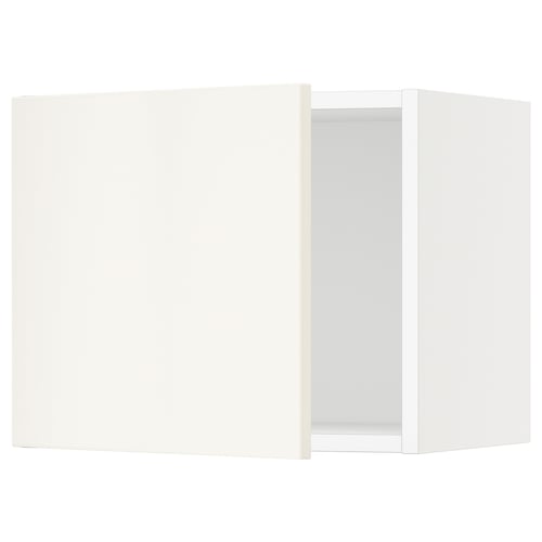 SEKTION Armoire murale, blanc/Veddinge blanc, 18x15x15 "