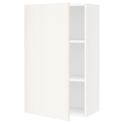 SEKTION Armoire murale, blanc/Veddinge blanc, 24x15x40 "