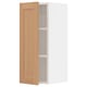 SEKTION Armoire murale, blanc/Vedhamn chêne, 12x15x30 "