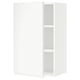 SEKTION Armoire murale, blanc/Voxtorp blanc mat, 18x15x30 "