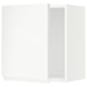 SEKTION Armoire murale, blanc/Voxtorp blanc mat, 18x15x20 "