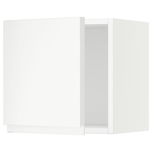 SEKTION Armoire murale, blanc/Voxtorp blanc mat, 15x15x15 "